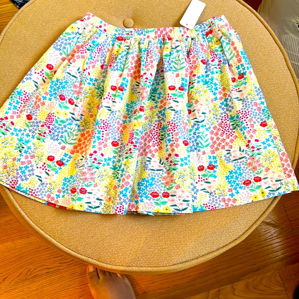 Pretty floral girl’s skirt